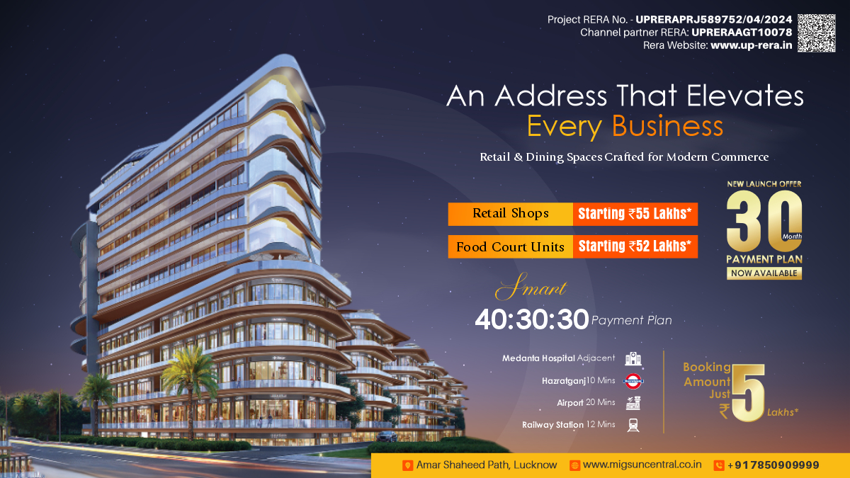 Migsun Lucknow Central Banner